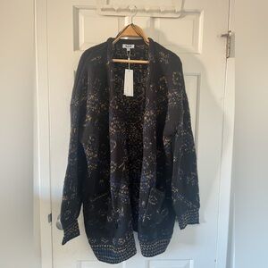 525 America Knitted open cardigan